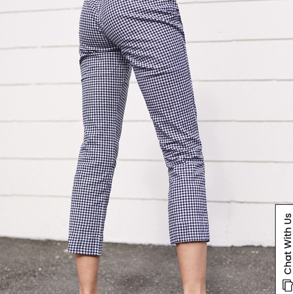 Brandy Melville John Galt Gingham Tilden Pants, One Size - Picture 10 of 10
